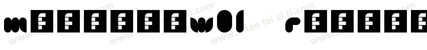 MistralW01 Regular字体转换